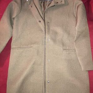 Forever 21 Olive Green Trench Coat